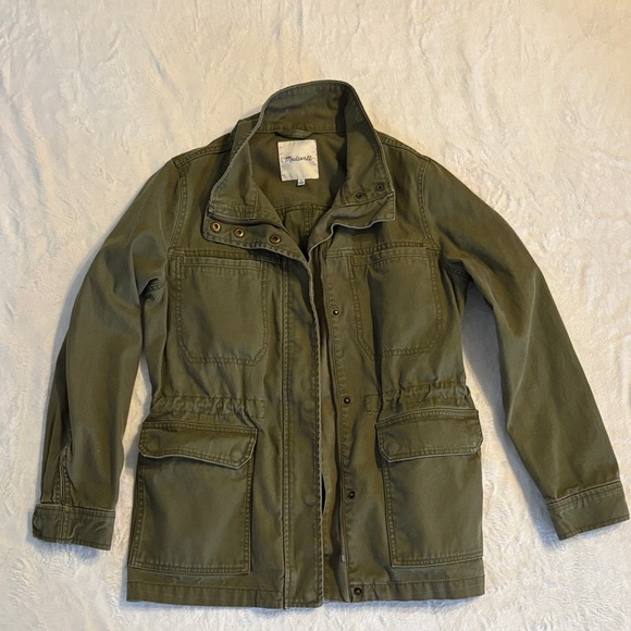 Madewell Jackets & Blazers - Madewell Khaki Utility Jacket